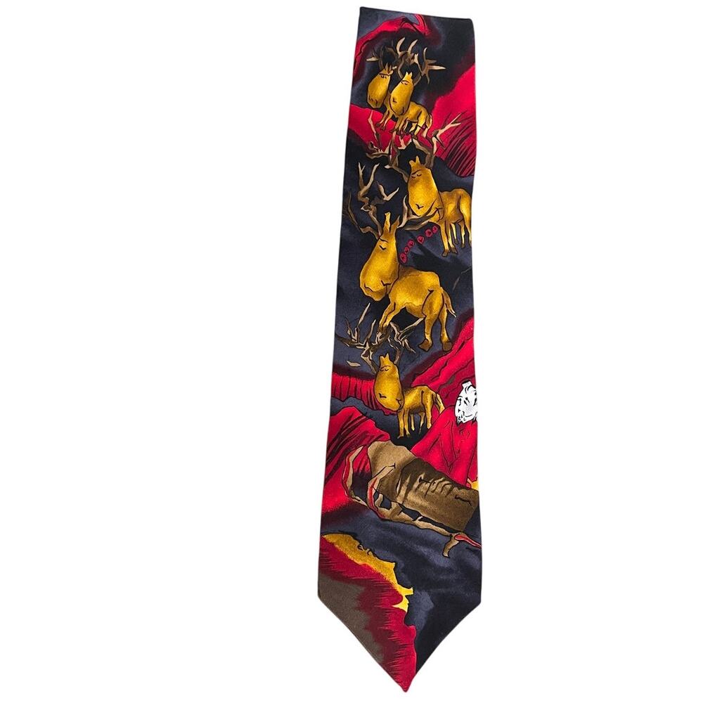 Stonehenge LTD J. Garcia Men's Tie Made in USA 100% Silk Vintage Grateful Dead